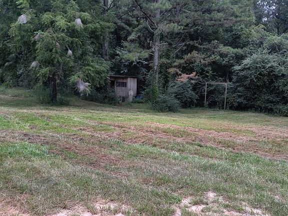 Lawn with chicken coop