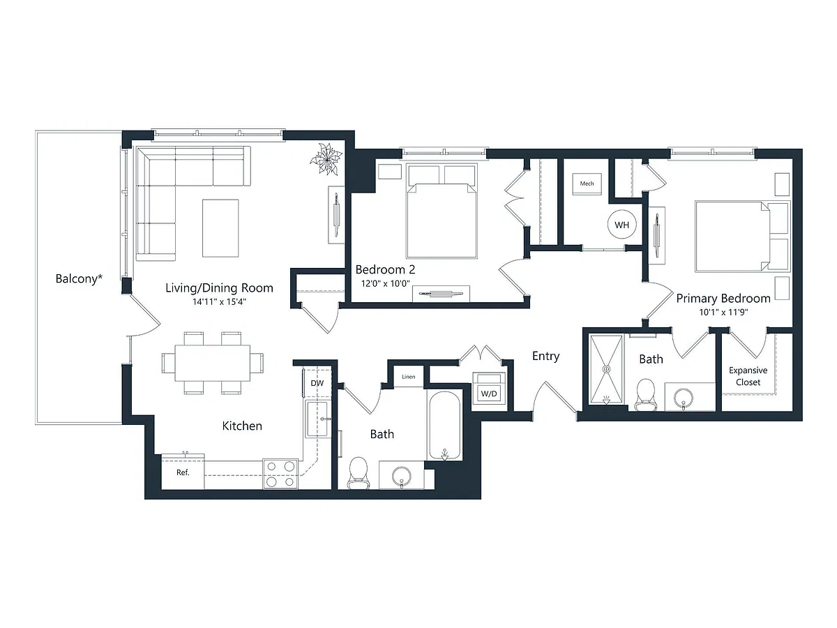 Floor plan C4