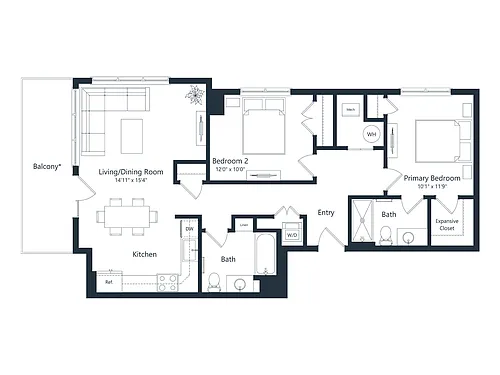 Floor plan C4