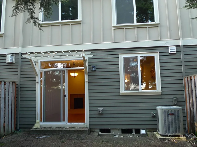 back of the house