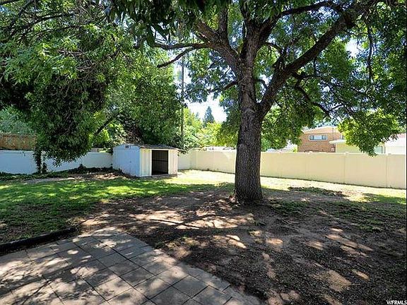 Large Patio and Shed with room to garden