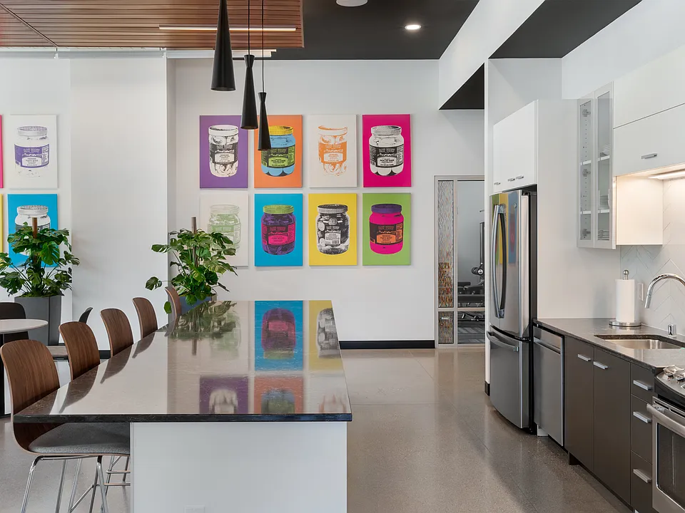 Community Kitchen In Entertainment Lobby