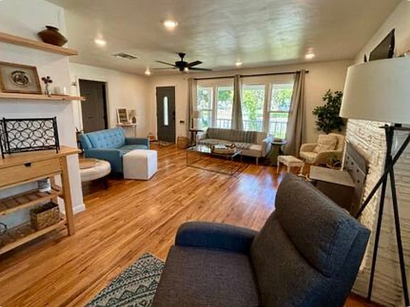 Open living space with lots of natural lighting