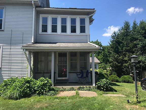 private back porch for this apartment.