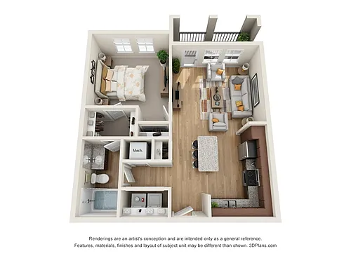 Floor plan A1