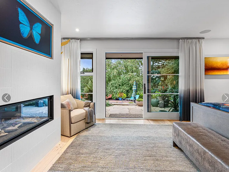 Primary suite opens to pool and spa