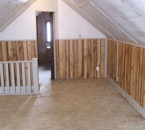 Finished attic