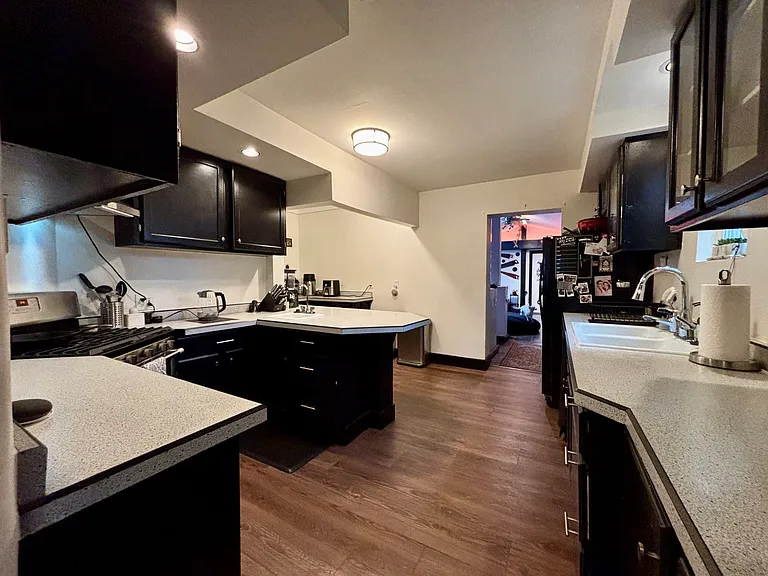 Shared kitchen with all cookware, glasses, silverware, etc