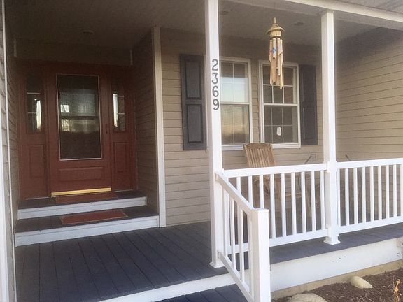 relaxing front porch