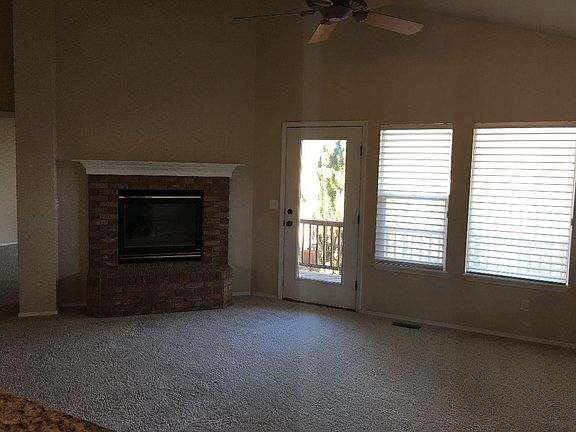 Living room with great views of Ute park