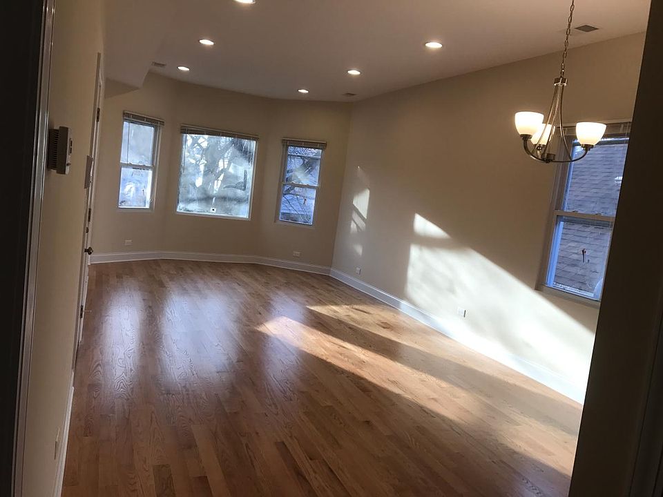 Open living room & dining room