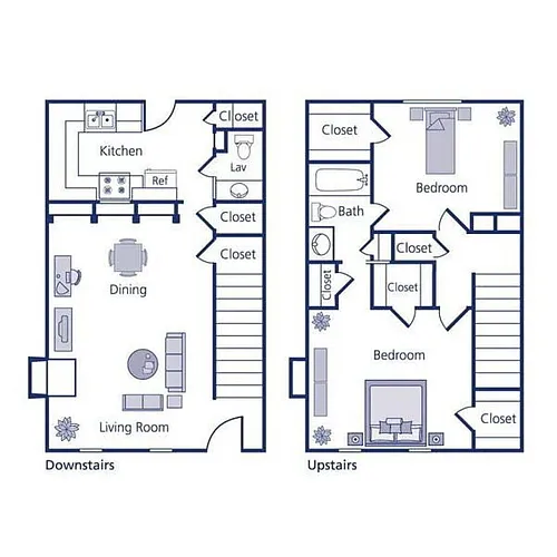 Floor plan 2BP-1100