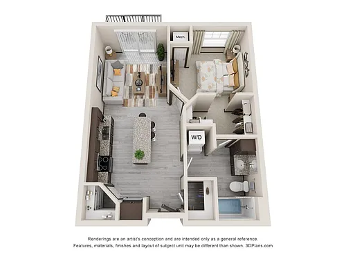 Floor plan 1B