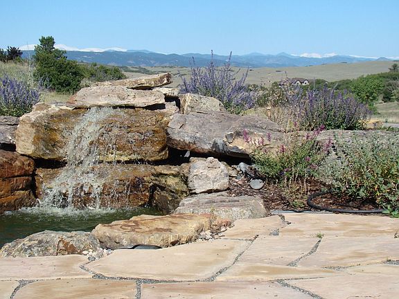 Back Yard Pond and Waterfall