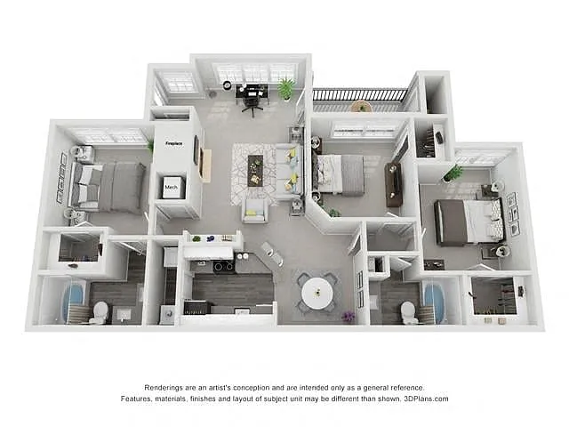 Floor plan The Birmingham