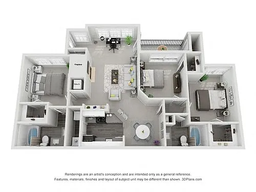 Floor plan The Birmingham