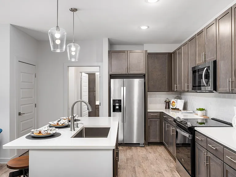 Hickory Model Kitchen