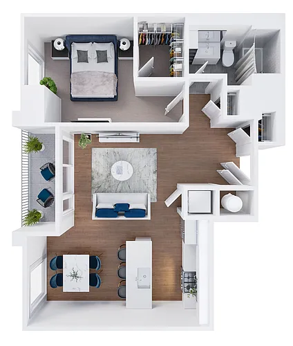 Floor plan A22