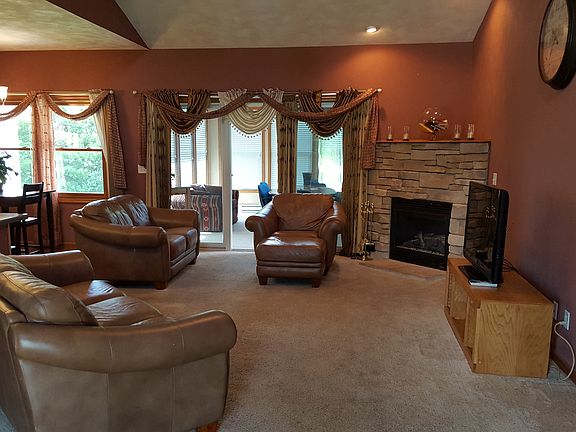 Living room and sun porch