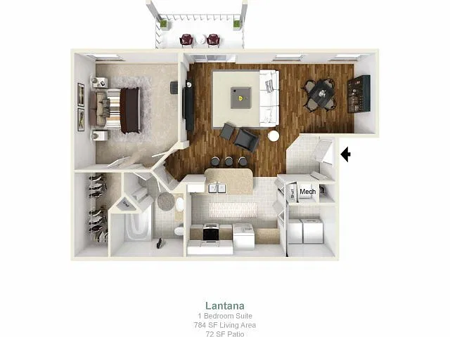 Floor plan Lantana