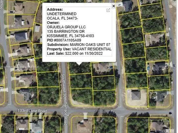 Sec 11 Township 17 Range 21 Plat #9, Ocala, FL 34473