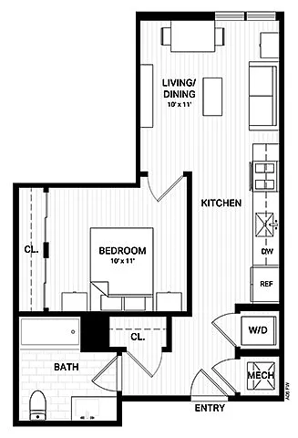Floor plan A2A