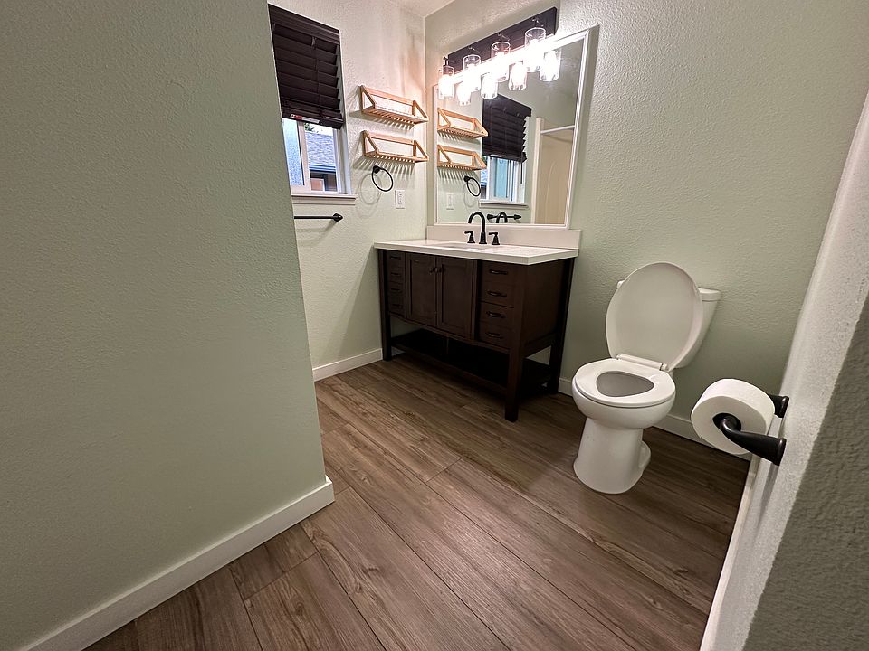 Hallway bathroom