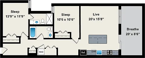 Floor plan B34