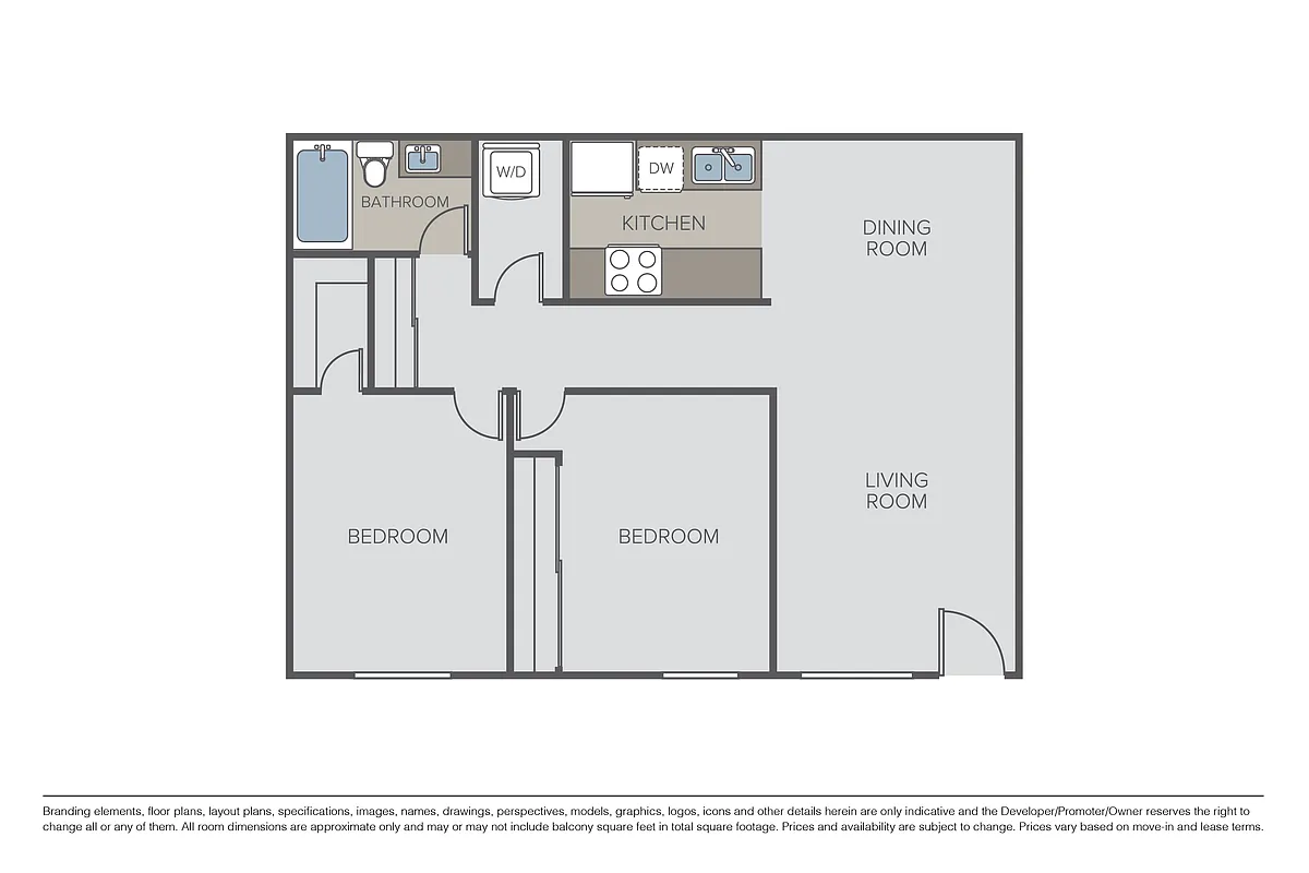 Floor plan Plan 2A