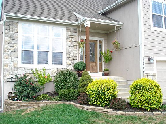 Front view of landscape!