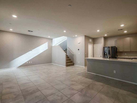 Living Room, Dining Room & Kitchen