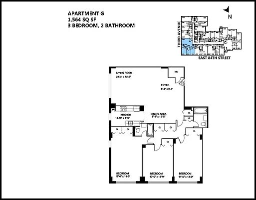 1st image of 160 E 84th St APT 12G