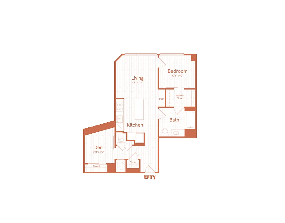 Floor plan Market House A24D