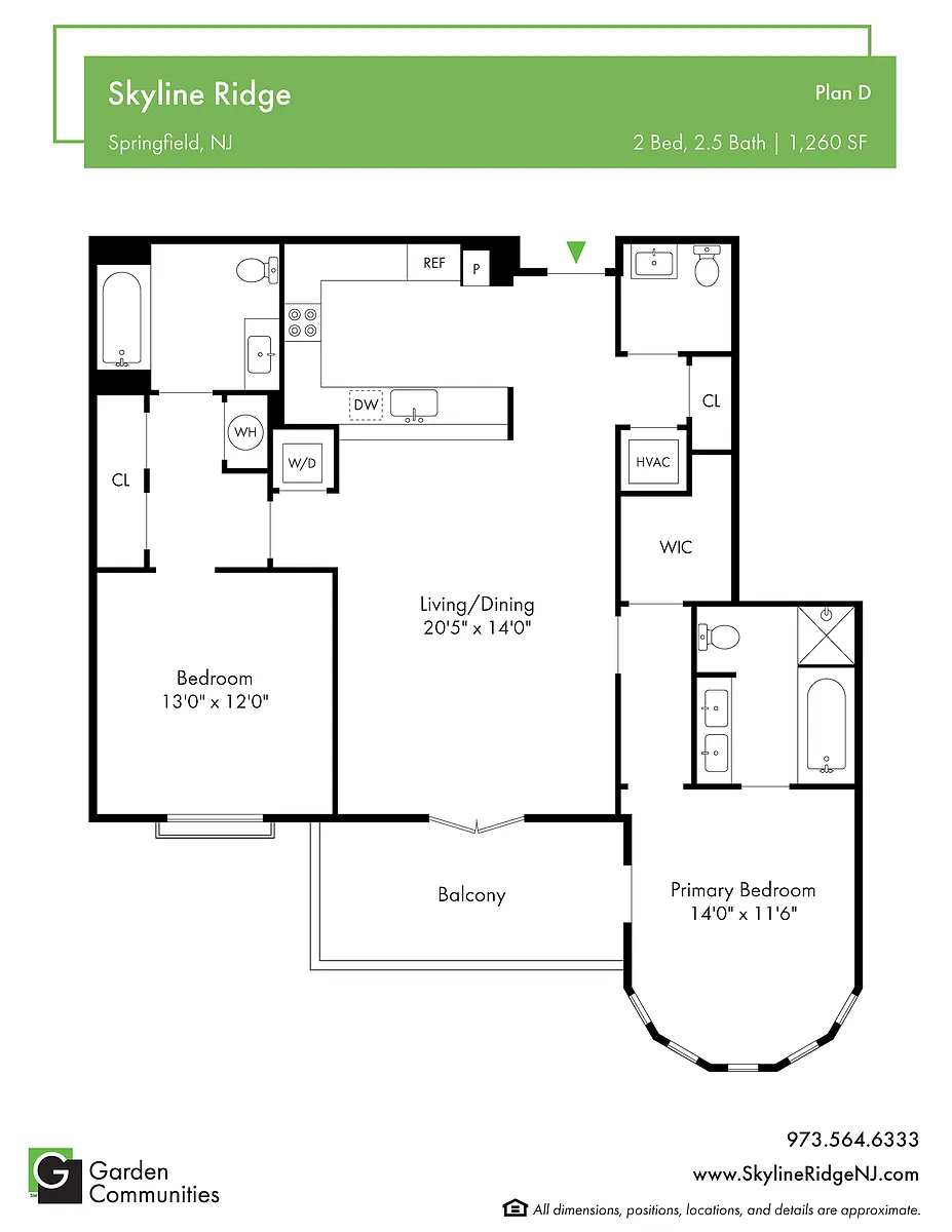 Floor plan $3.23/sq.ft. - Plan D