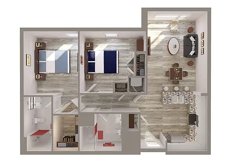 Floor plan Weaver