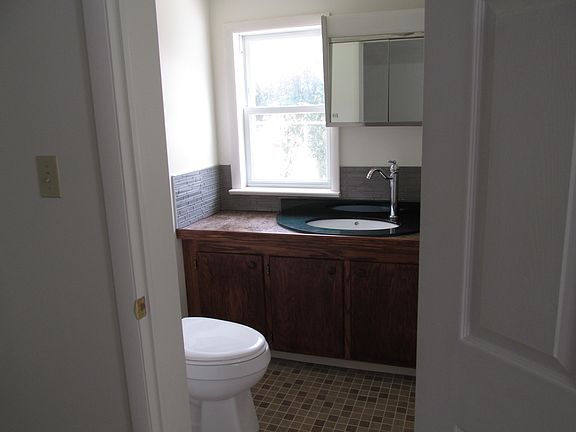 Downstairs powder room