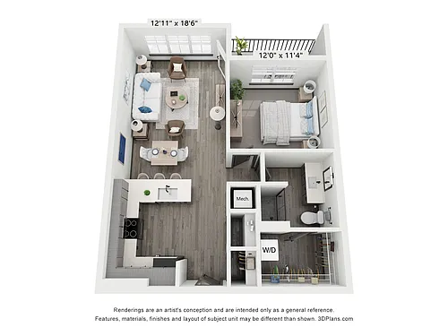 Floor plan Foster
