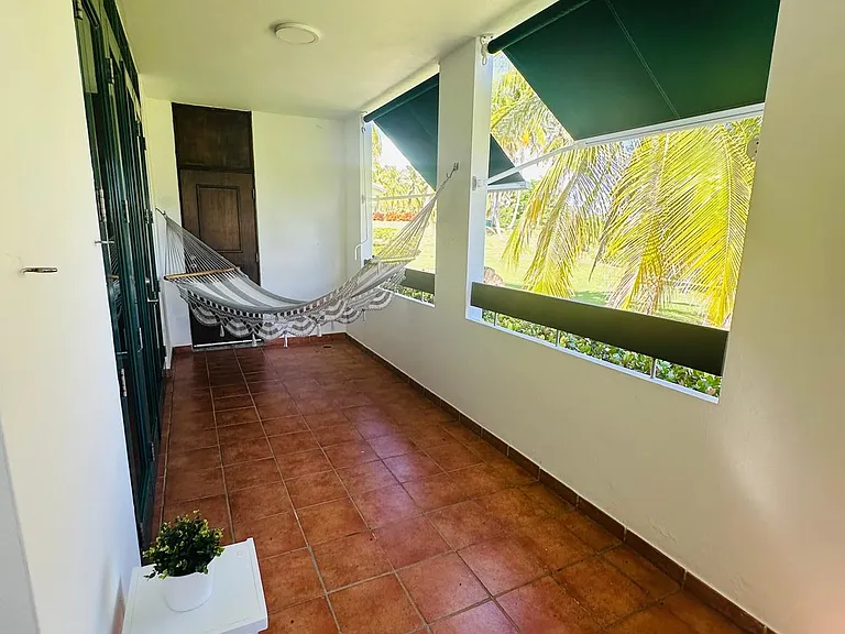 Balcony area