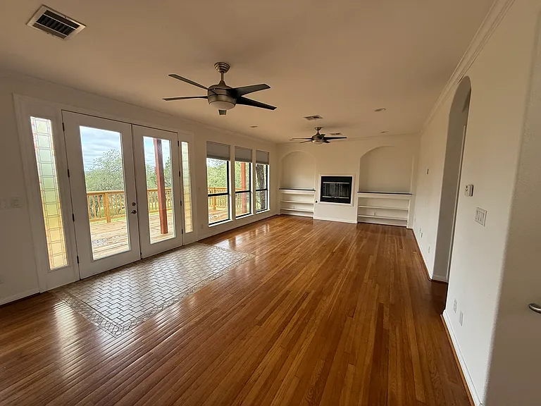 Living Area and Back Deck