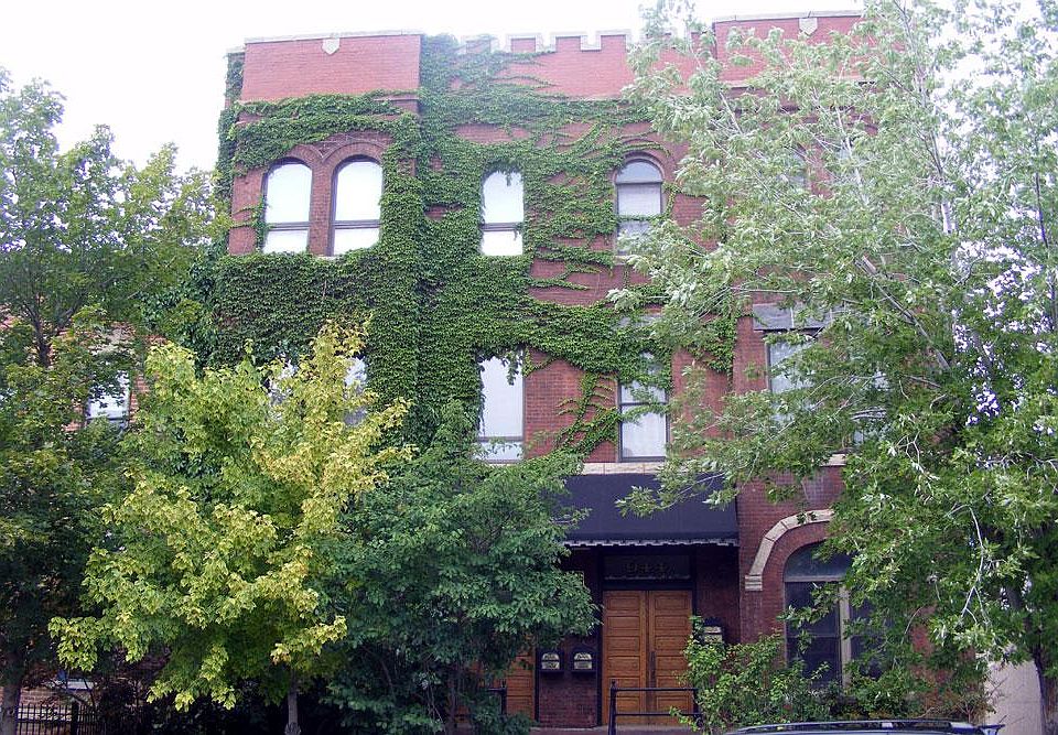 Outside of building