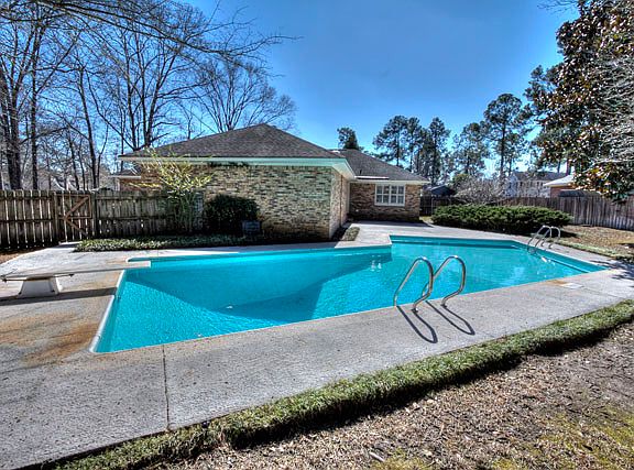 Large salt-water pool