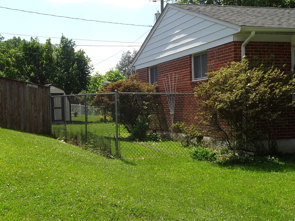 View of fenced rear yard