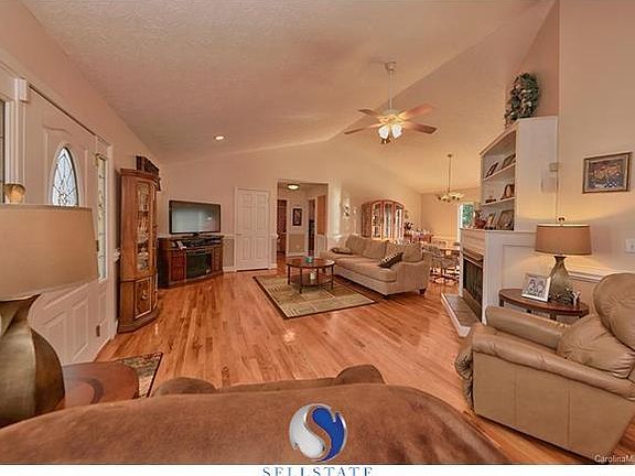 Gas log fireplace in great room. Fresh paint throughout. 108 Stone Creek Dr. Statesville, NC 28625