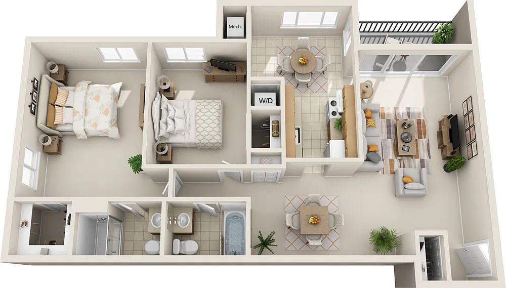 Floor plan Bedforth - Peppertree Farm