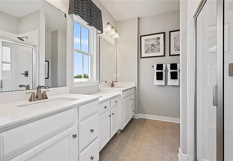 Master Bathroom with Standing Shower