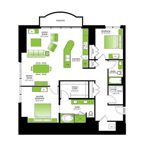 Floor plan Cedar