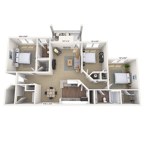 Floor plan C3