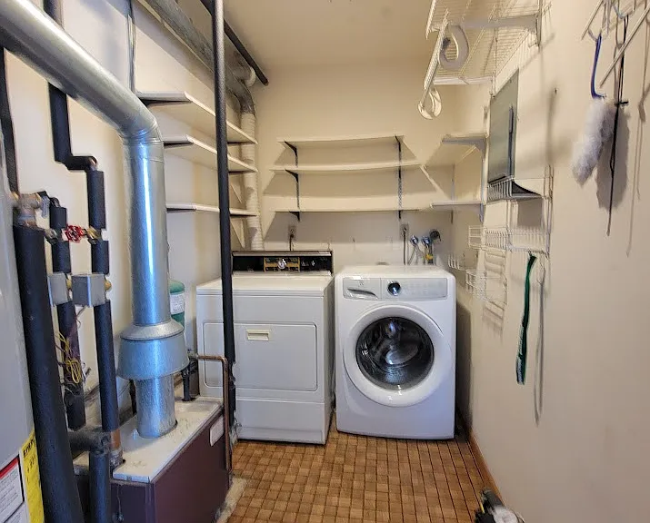 Laundry off kitchen
