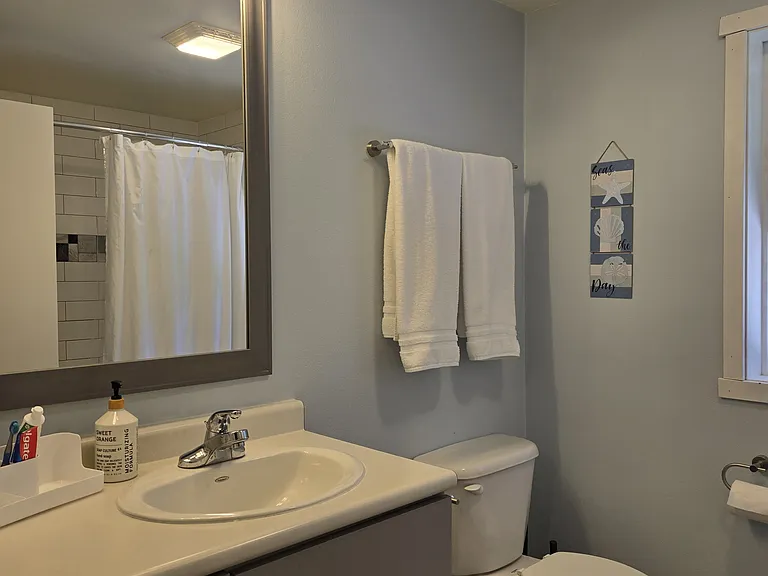 Second-floor bathroom