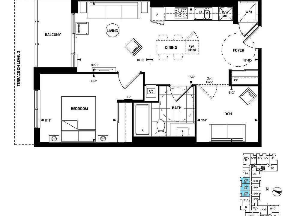 2nd image of 38 Water Walk Dr #815